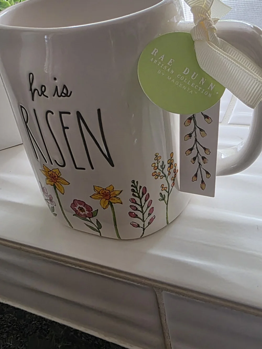 Rae Dunn White Floral 